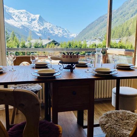Charming Apt With Swimming Pool In Argentiere Chamonix Exterior foto