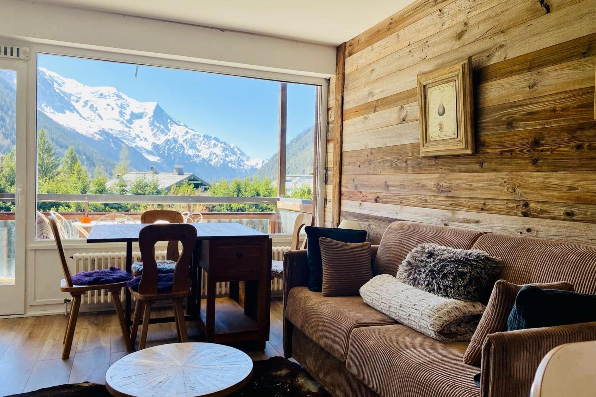 Charming Apt With Swimming Pool In Argentiere Chamonix Exterior foto